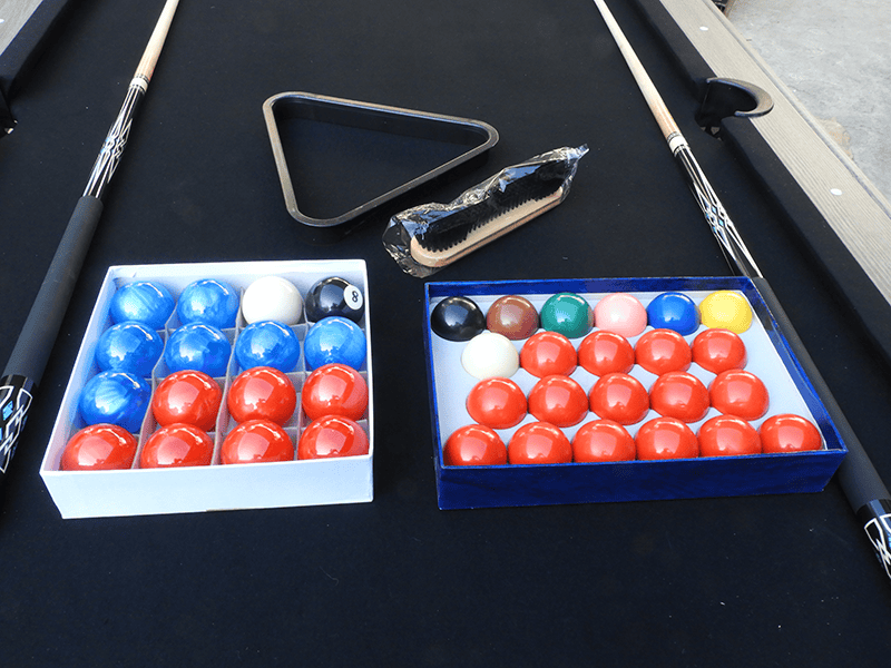 Walker & Simpson Vegas Deluxe 6ft Slate Pool Table with Dining Top