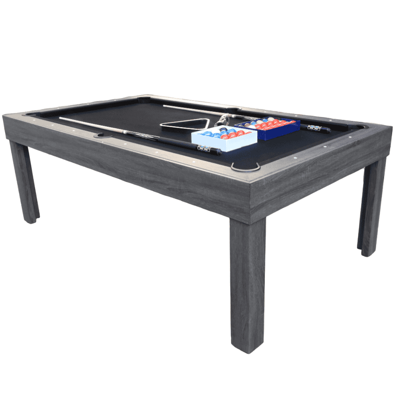 Walker & Simpson Vegas Deluxe 6ft Slate Pool Table with Dining Top