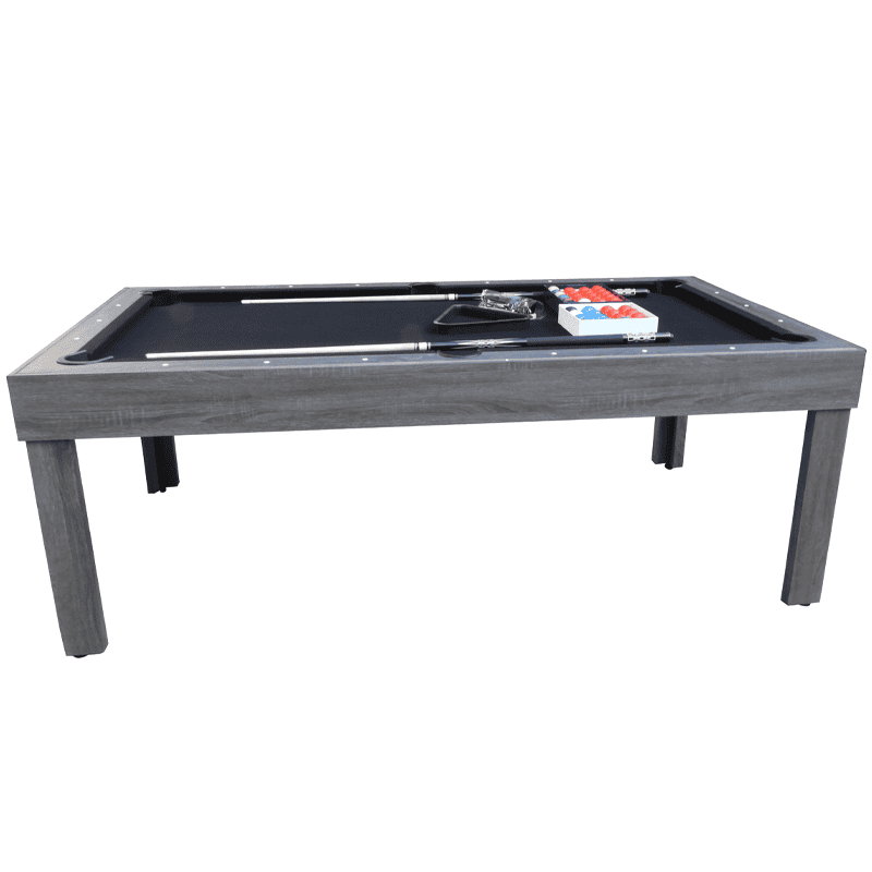 Walker & Simpson Vegas Deluxe 6ft Slate Pool Table with Dining Top