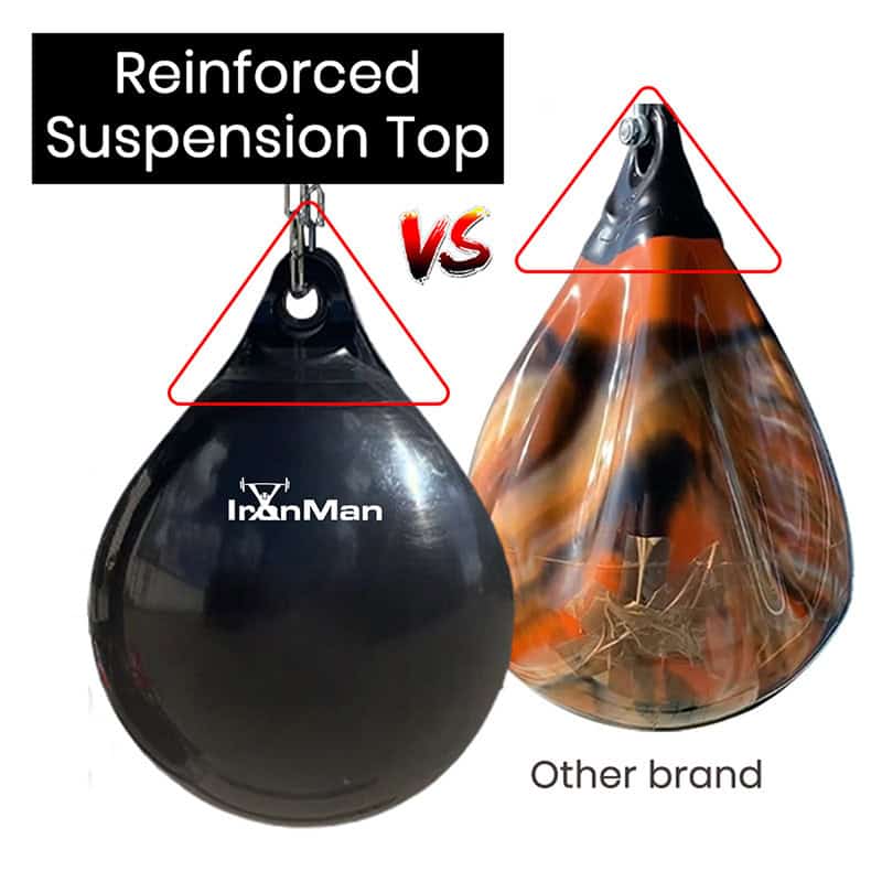 Ironman Ultimate Aqua Punching Bag Red