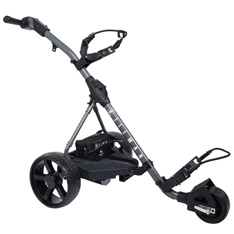 Hillman Lithium Caddie Gunmetal Grey Electric Golf Trolley