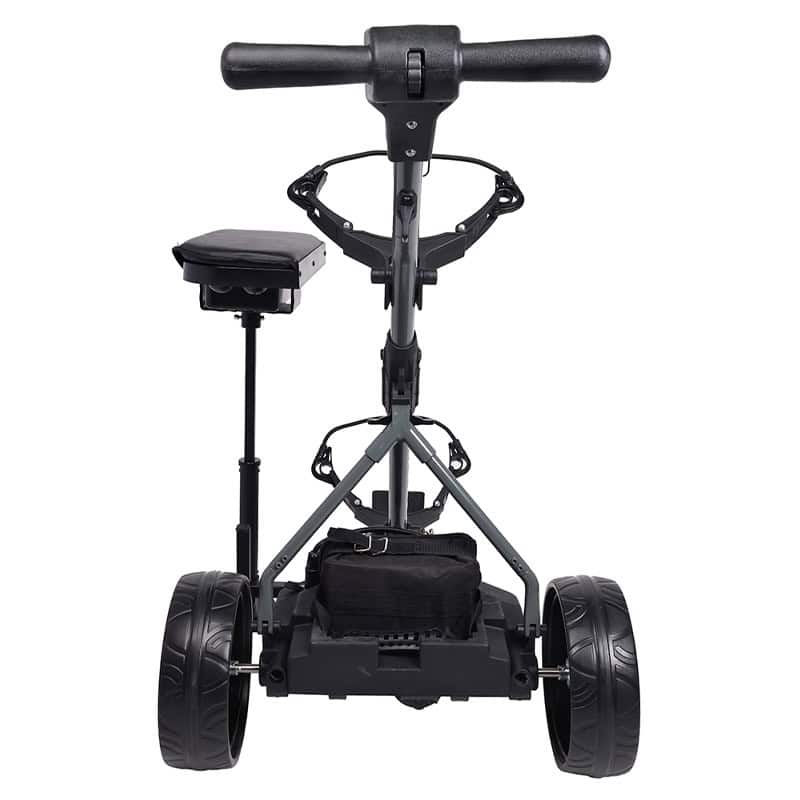 Hillman Lithium Caddie Gunmetal Grey Electric Golf Trolley