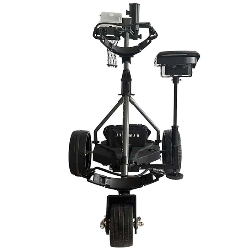 Hillman Lithium Caddie Gunmetal Grey Electric Golf Trolley