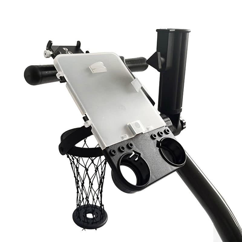 Hillman Lithium Caddie Gunmetal Grey Electric Golf Trolley