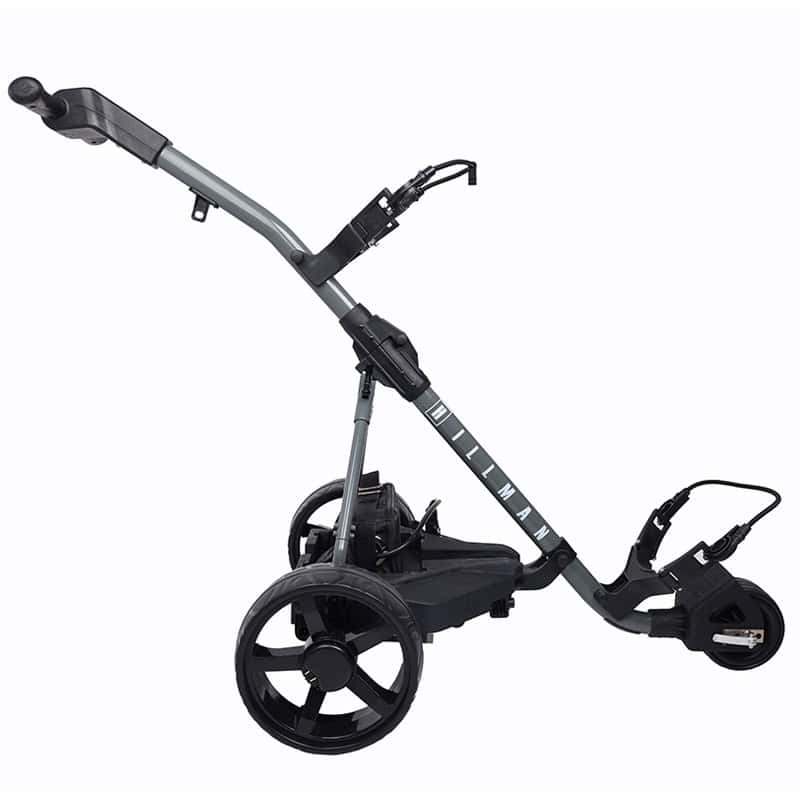 Hillman Lithium Caddie Gunmetal Grey Electric Golf Trolley