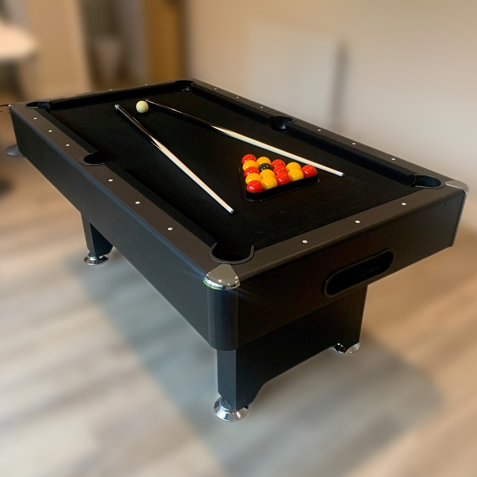 Walker & Simpson Captain Table 6ft Slate Bed Pool Table