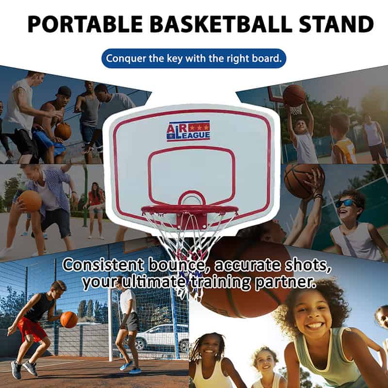 Air League HB10 Junior Adjustable Basketball Stand