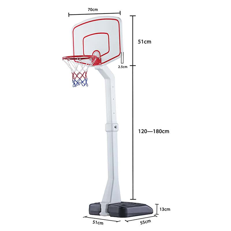 Air League HB10 Junior Adjustable Basketball Stand