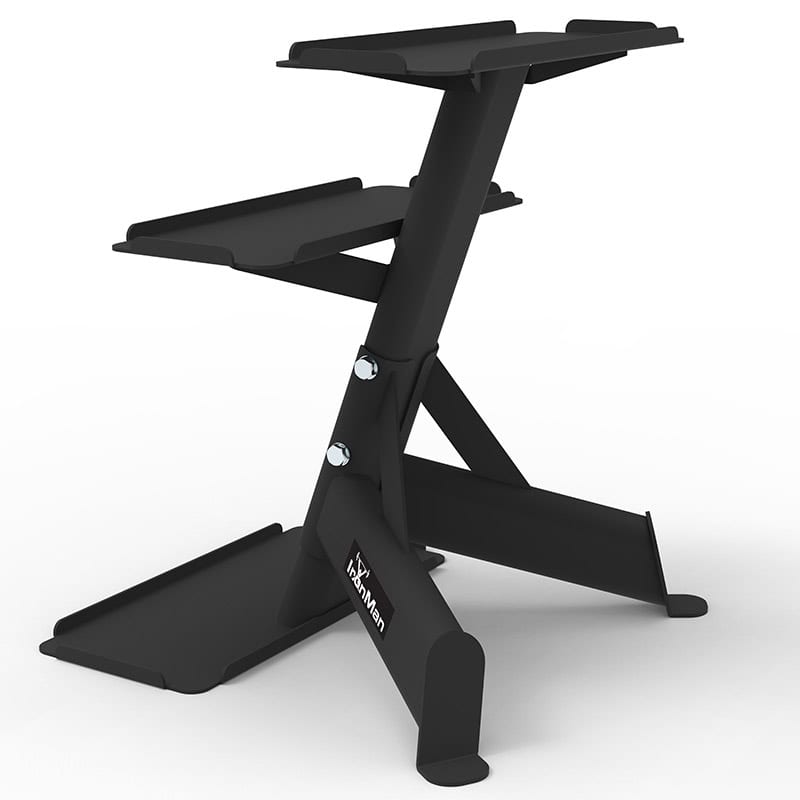 IronMan Three-Tier Kettlebell Storage Rack