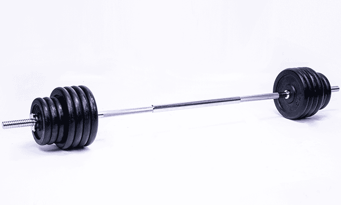 BodyTrain Elite Weight Bench & 60kg Standard Three-Piece Barbell Set