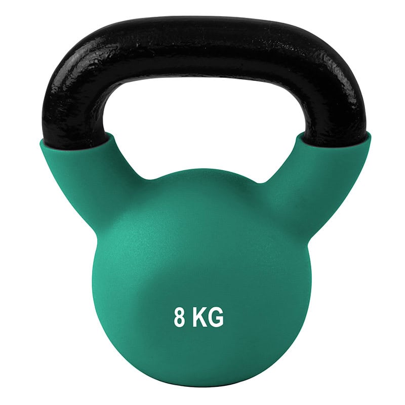 Ironman Cast Iron Coated Kettlebell Set (4kg, 6kg, 8kg)