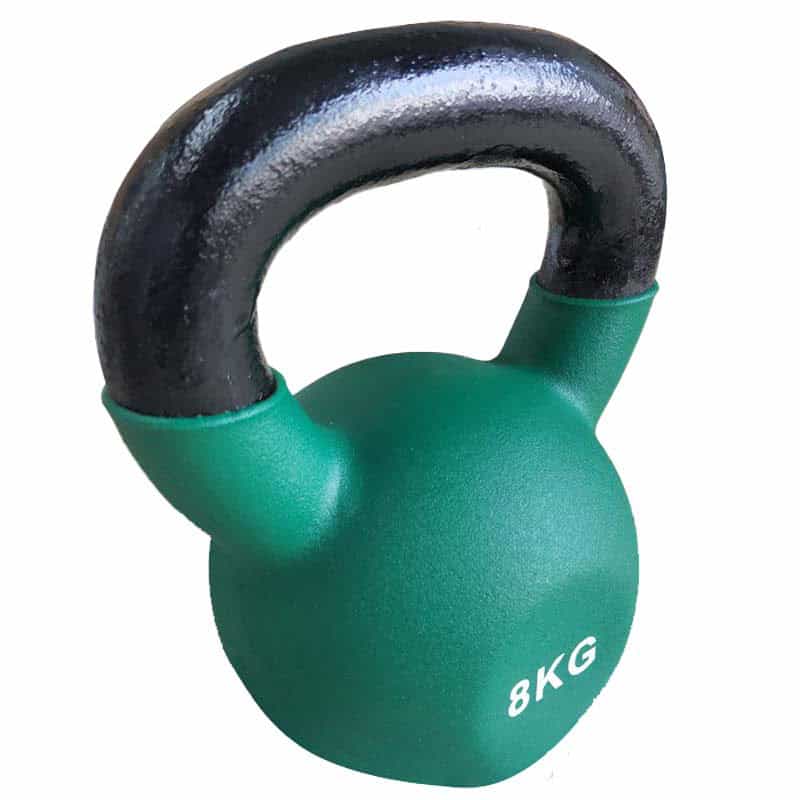 Ironman Cast Iron Coated Kettlebell Set (4kg, 6kg, 8kg)