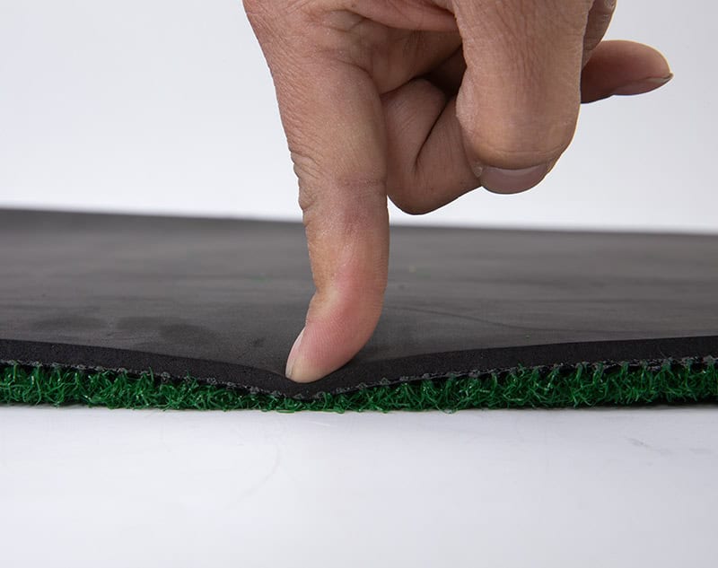 Hillman PGM Golf Artificial Turf 1.2m Practice Mat with Rubber Tee