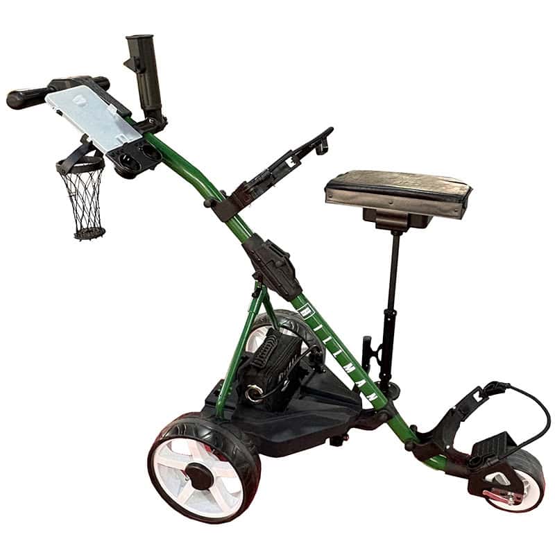 Hillman Lithium Caddie Green Electric Golf Trolley