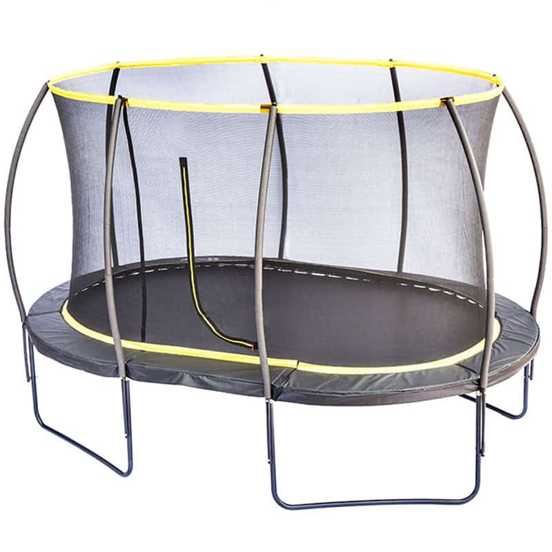 Orbit 7x10ft Oval Trampoline With Safety Enclosure