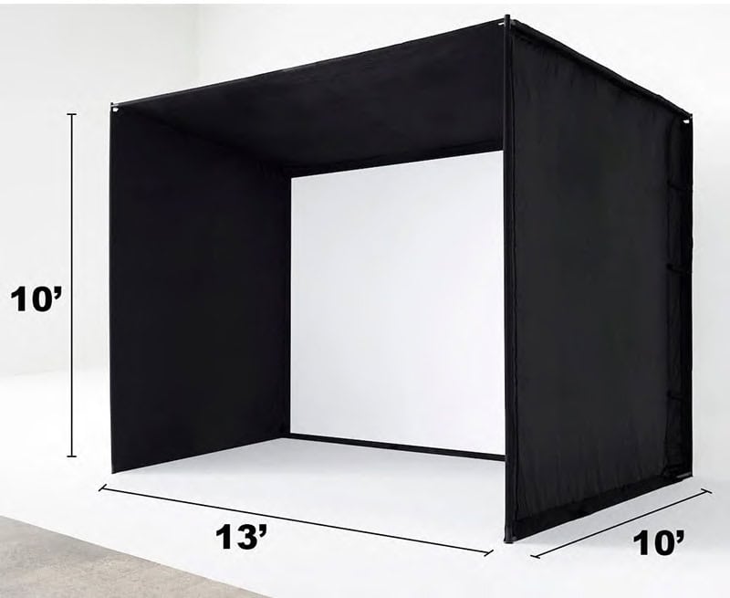 Hillman Golf Simulator Enclosure 13ft x 10ft - Image 9