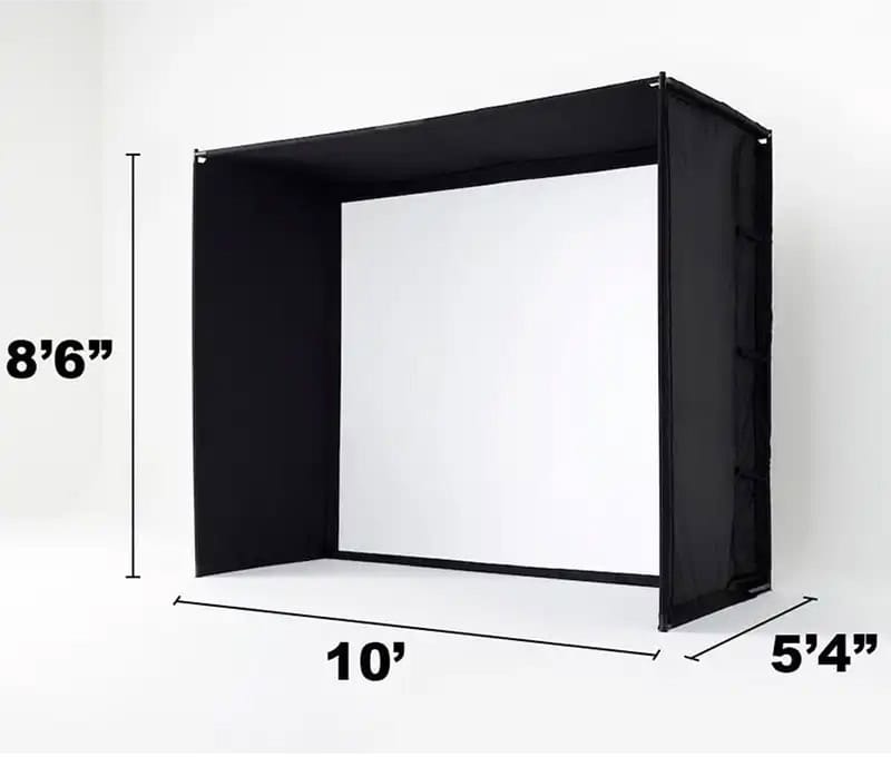 Hillman Golf Simulator Enclosure 10ft x 8ft 6inch - Image 10