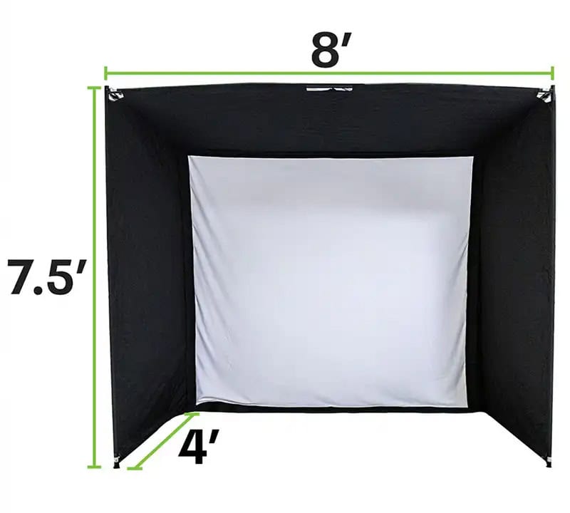 Hillman Golf Simulator Enclosure 8ft x 7ft 5inch - Image 3