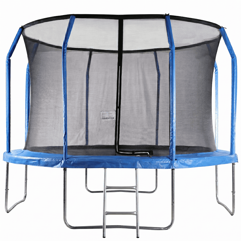 Big Air Extreme 12ft Trampoline with Safety Enclosure - Free Ladder & Anchor Kit