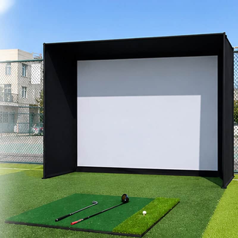 Hillman Golf Simulator Enclosure 10ft x 8ft 6inch - Image 11