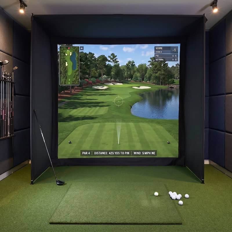 Hillman Golf Simulator Enclosure 12ft x 8ft 6inch - Image 5