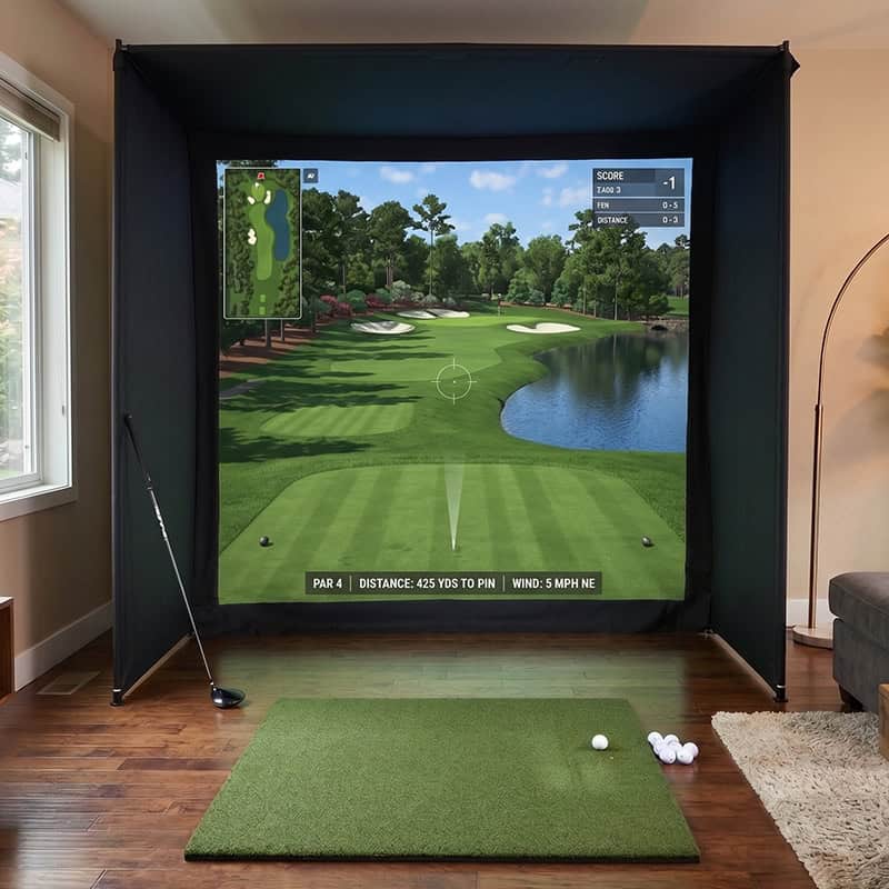 Hillman Golf Simulator Enclosure 13ft x 10ft - Image 6