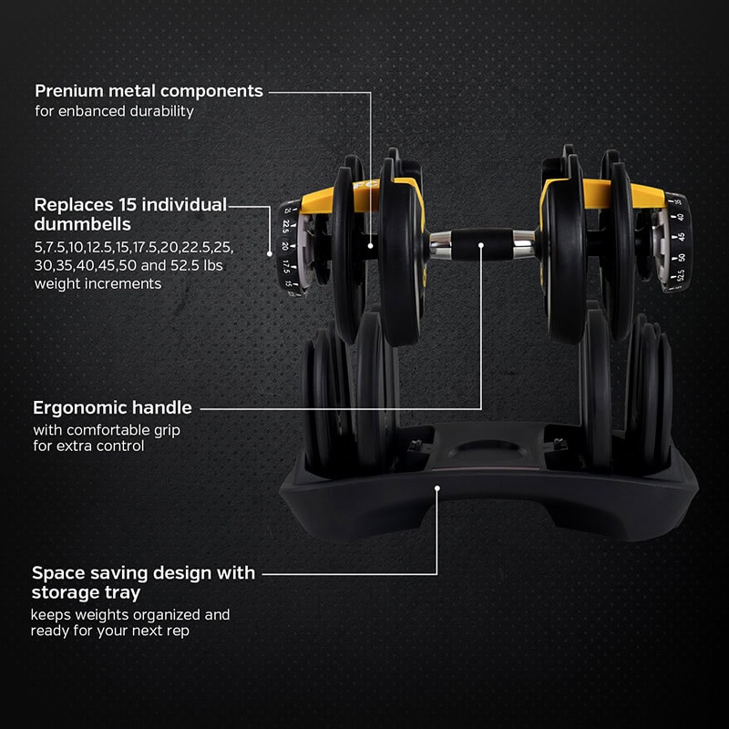 IronMan Flat Weight Training Bench & 24kg Adjustable Dumbbell Pair Set