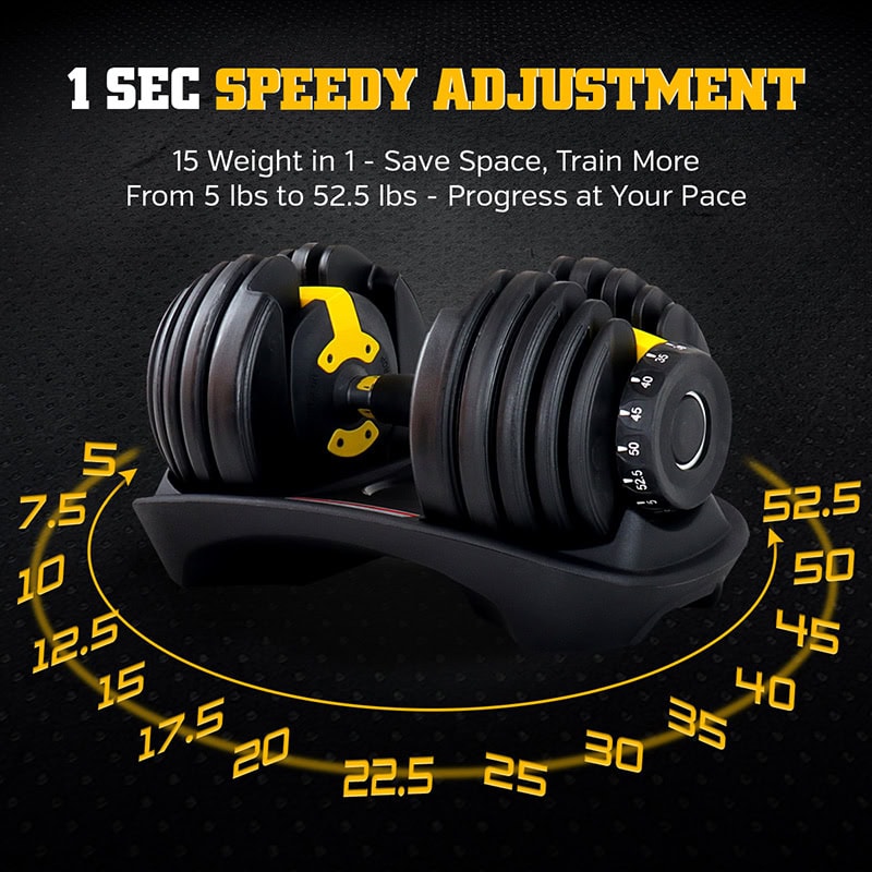 IronMan Flat Weight Training Bench & 24kg Adjustable Dumbbell Pair Set