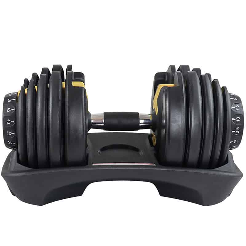 Ironman Professional Weight Training Bench & 24kg Adjustable Dumbbell Pair Set