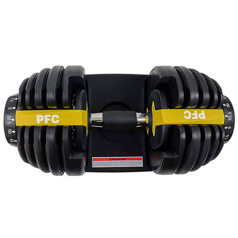 Ironman Professional Weight Training Bench & 24kg Adjustable Dumbbell Pair Set