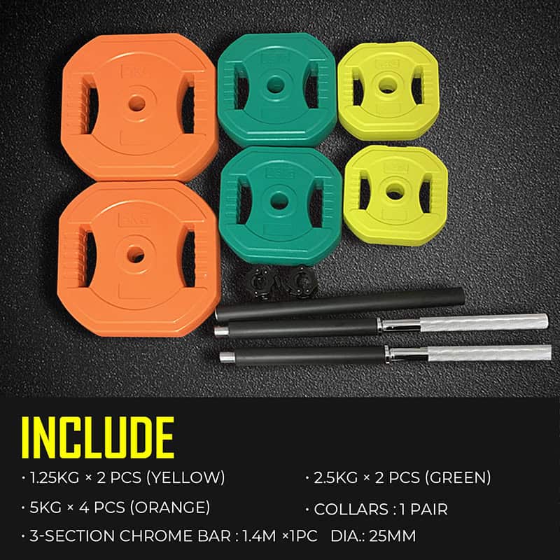 IronMan 30kg Pump Barbell Set