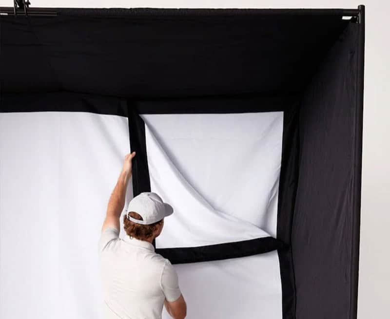 Hillman Golf Simulator Enclosure 12ft x 8ft 6inch - Image 7