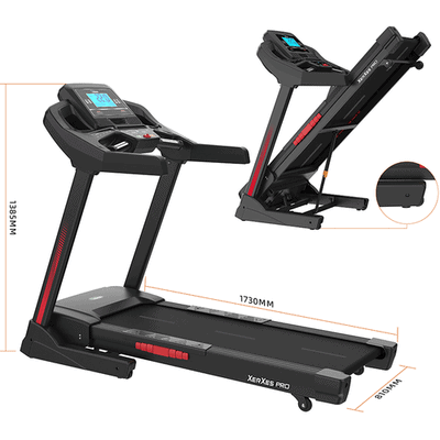 Bodytrain Xerxes Pro Motorised Folding Bluetooth Treadmill - Image 3