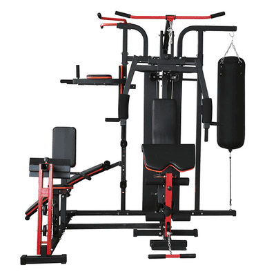 IronMan IM-306 Advanced 3 Station Home Multi Gym With Punch Bag - Image 2