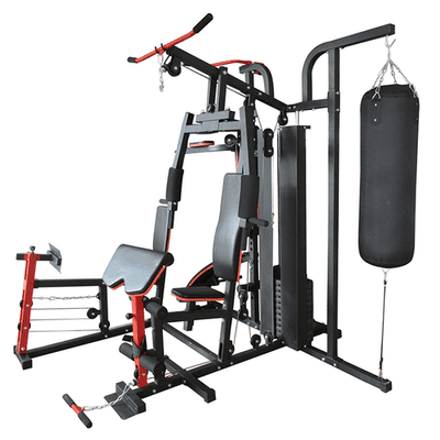 IronMan IM-306 Advanced 3 Station Home Multi Gym With Punch Bag - Image 5