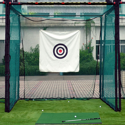 Hillman PGM 3m Heavy Duty Golf Practice Cage & Net with Target - Image 3