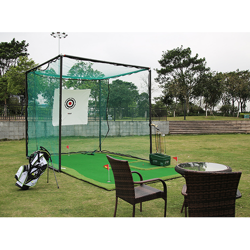 Hillman PGM 3m Heavy Duty Golf Practice Cage & Net with Target - Image 7