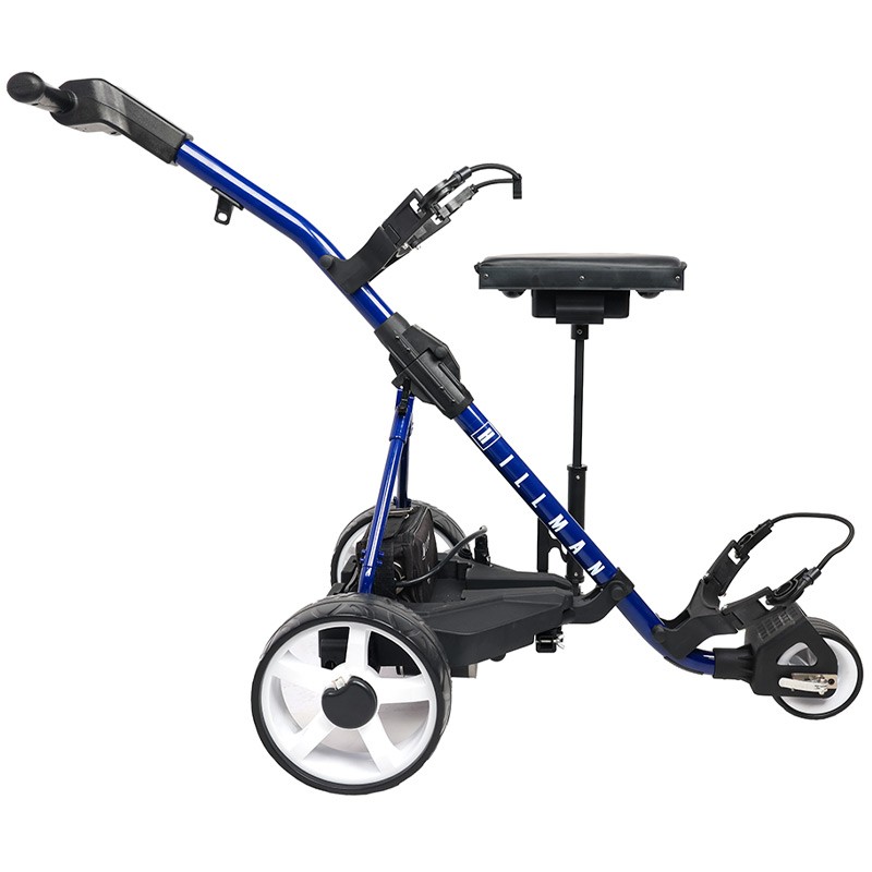 Hillman 36 Hole Lithium Electric Golf Trolley Blue - Image 2