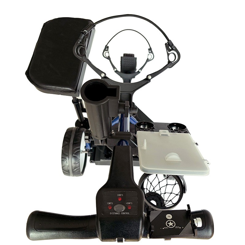 Hillman 36 Hole Lithium Electric Golf Trolley Blue - Image 8