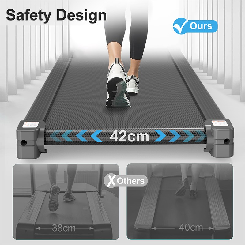 BodyTrain S9C Motorised Folding Bluetooth Treadmill - Image 7