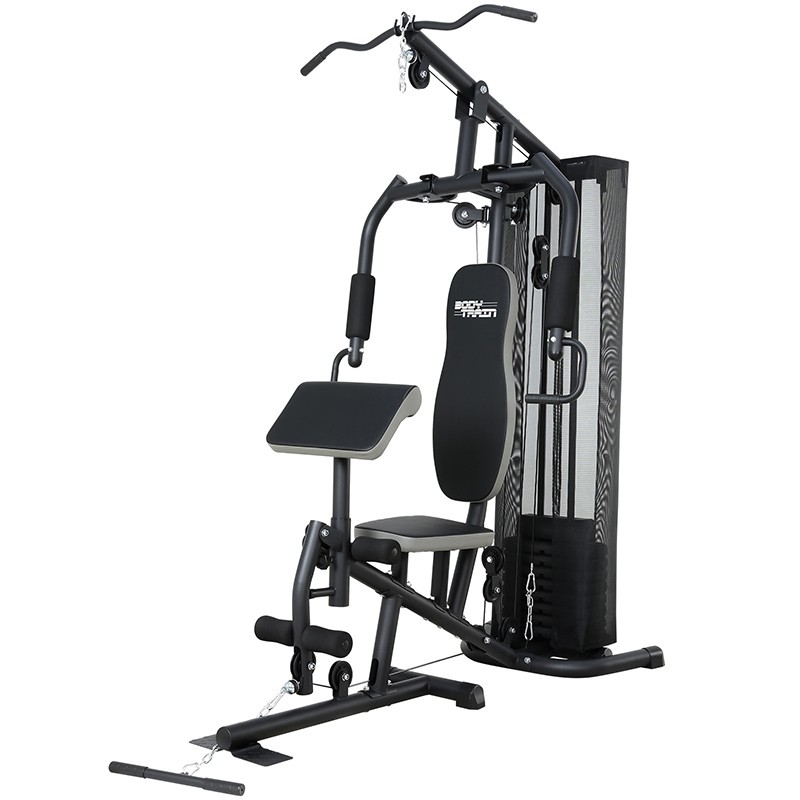 BodyTrain ES-422 Single Station Home Multi Gym 45kg Weight Stack - Image 3