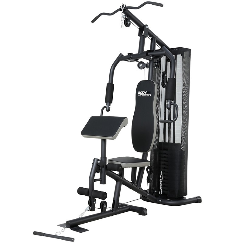 BodyTrain ES-422 Single Station Home Multi Gym 65kg Weight Stack - Image 3