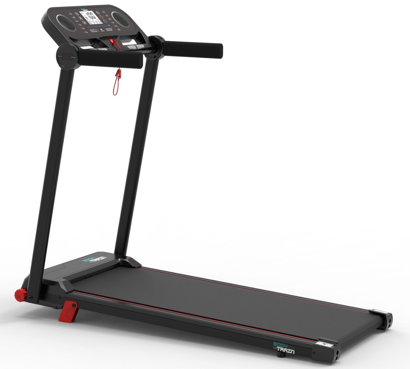 BodyTrain T-118 Motorised Folding Bluetooth Treadmill - Image 8