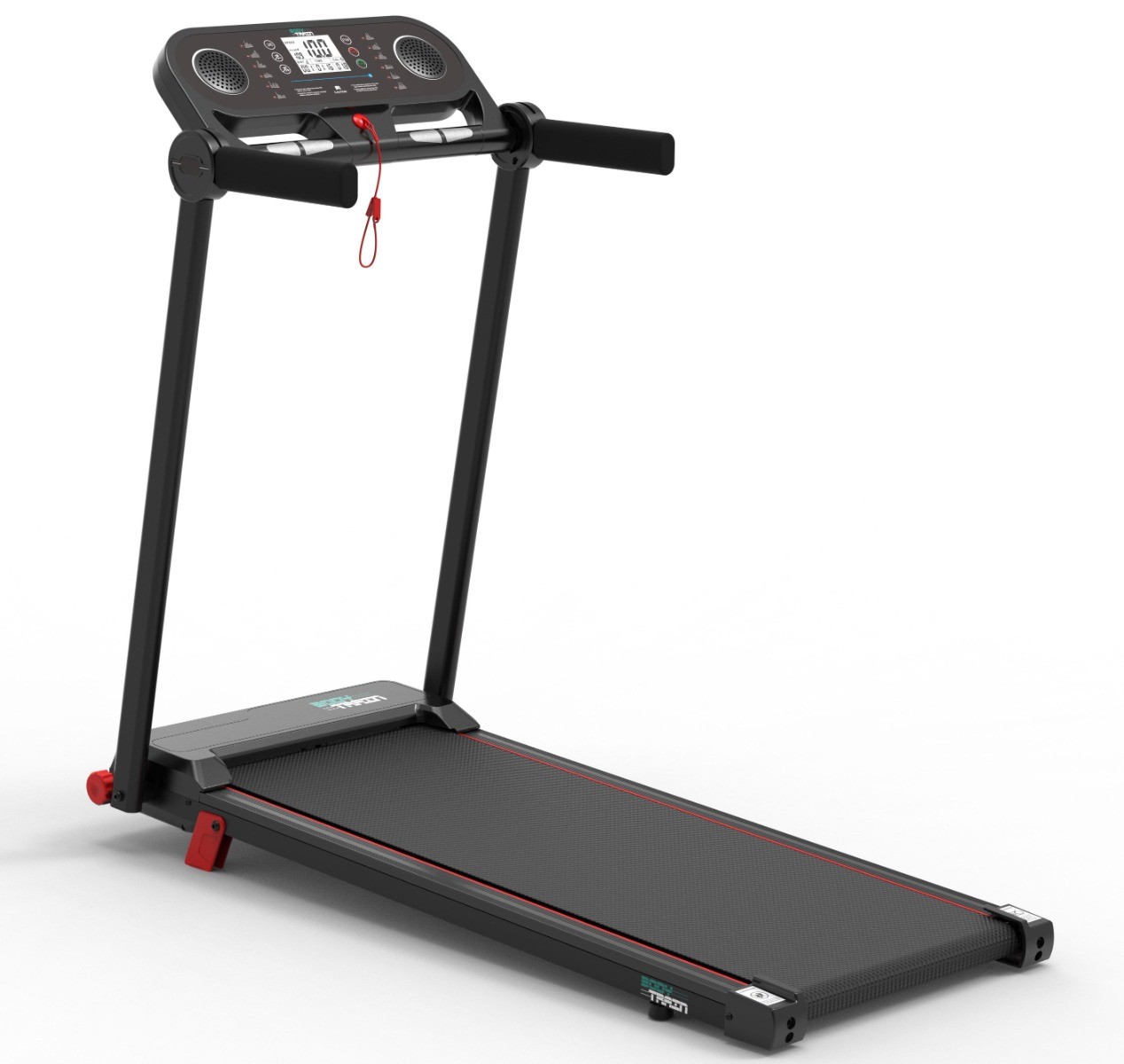 BodyTrain T-118 Motorised Folding Bluetooth Treadmill - Image 10