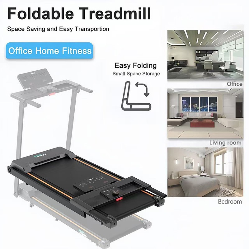 BodyTrain T853 Motorised Folding Bluetooth Treadmill - Image 3