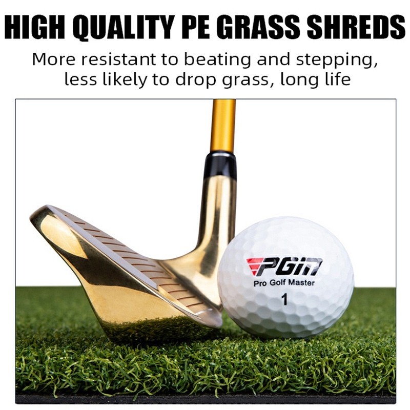 Hillman PGM Golf 1.5m Deluxe Practice Mat with Rubber Tee - Image 5