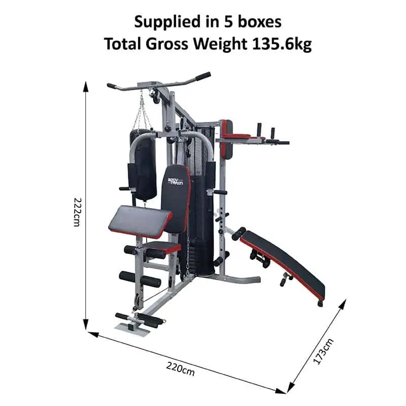 BodyTrain Home Multi Gym with Punch bag - Image 5
